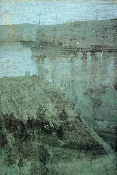 Nocturne in Blue and Gold Valparaiso Bay James Abbott McNeill Whistler
